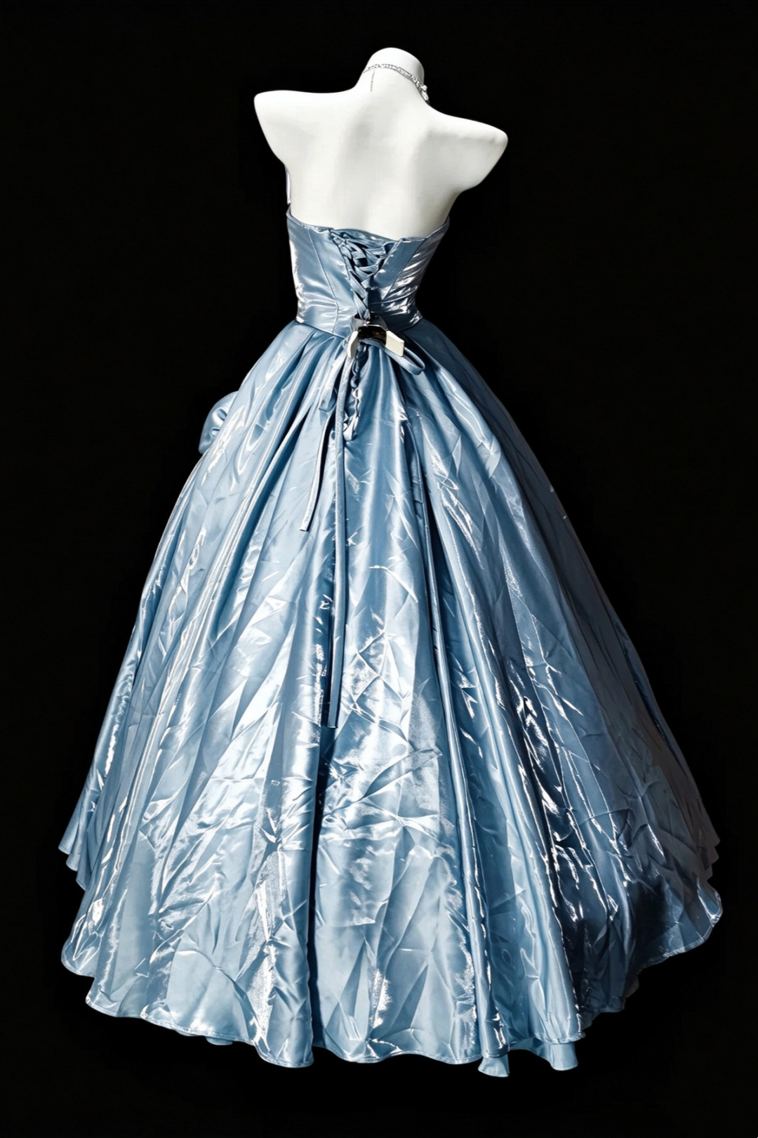 3D Floral Strapless Evening Ball Gown F0388