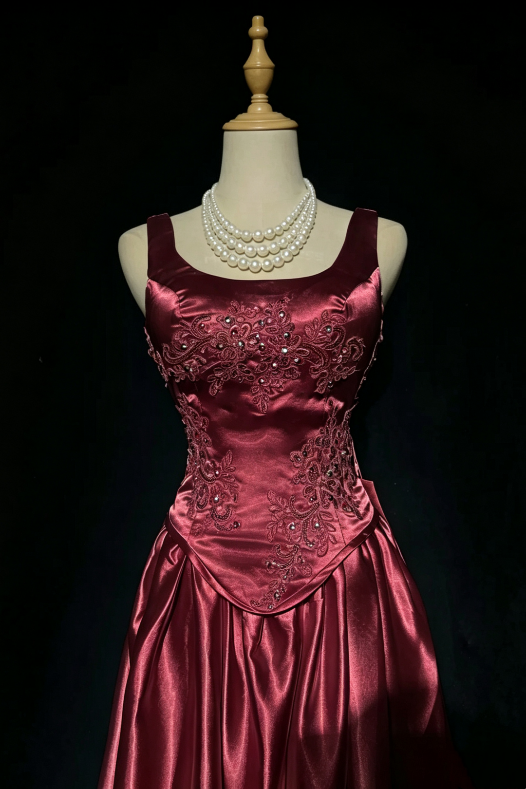 Prom Dress Corset Bodice Satin Evening Gown Multiple Colors For Special Occasion F0066