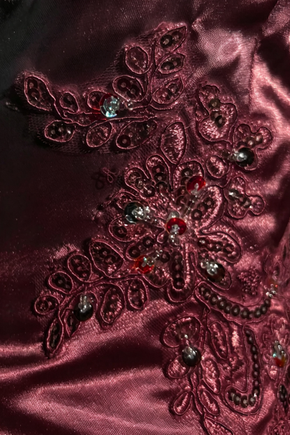 Prom Dress Corset Bodice Satin Evening Gown Multiple Colors For Special Occasion F0066